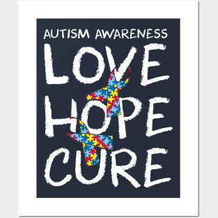 Autism Shirt Autism Awareness Shirt I Love Someone Posters and Art